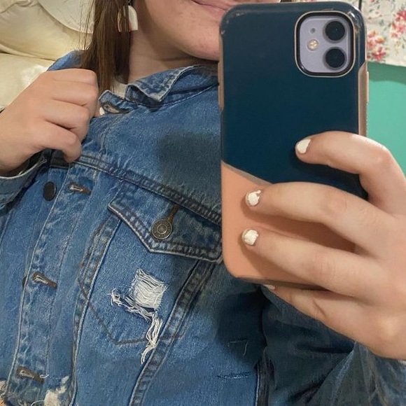 Vero Moda Upcycled Demin Jacket - Picture 2 of 6